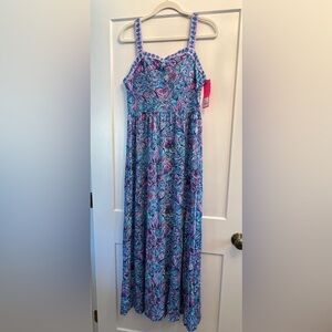 Lilly Pulitzer floral maxi dress